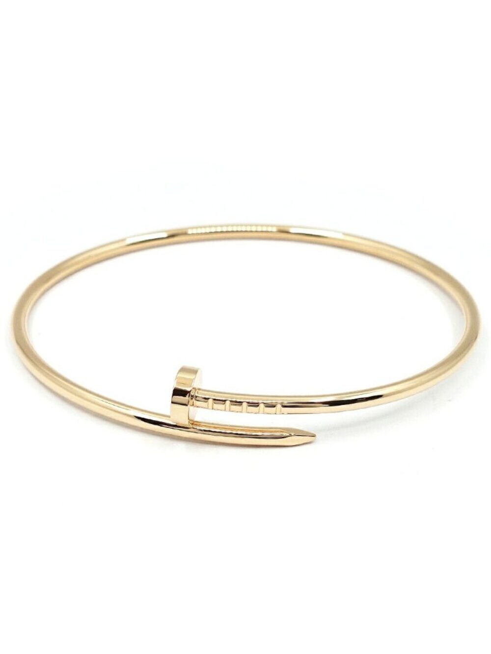 Cartier 18k Pink Gold Juste un Clou SM Bracelet Bangle